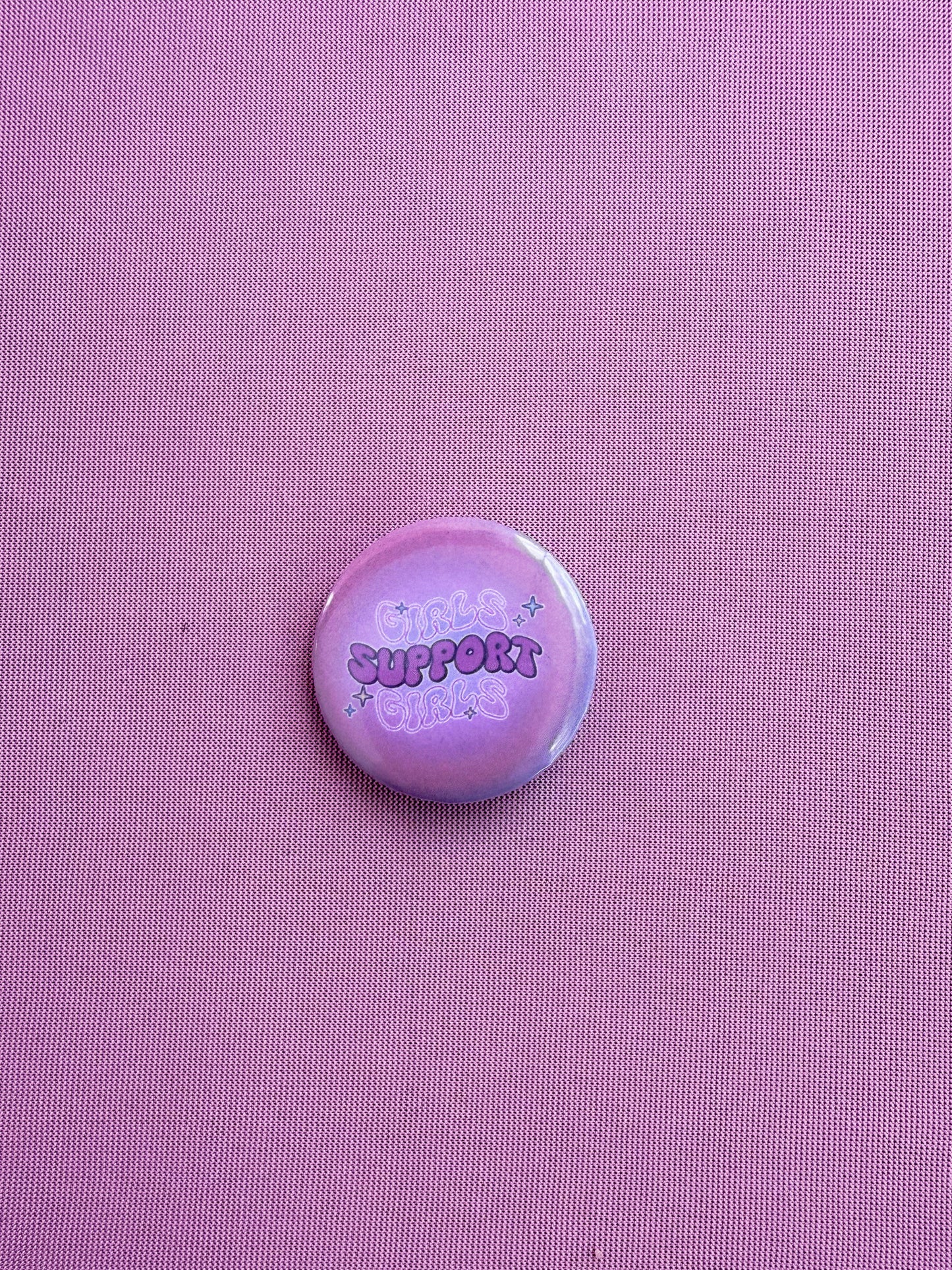 Girls Support Girls 1.25in Button