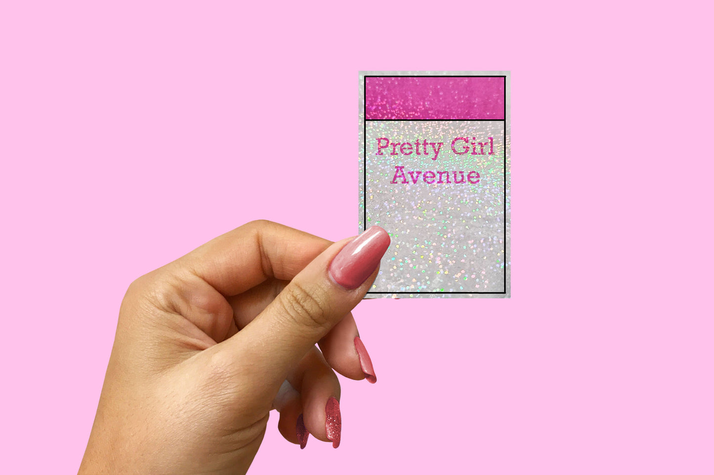 Pretty Girl Ave Sticker