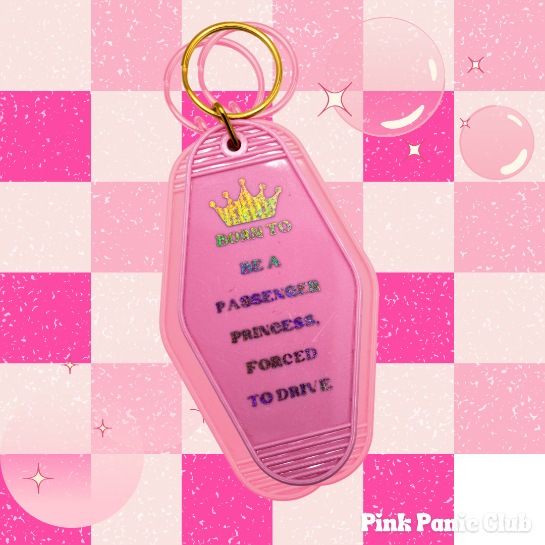 Passenger Princess Motel Keychain