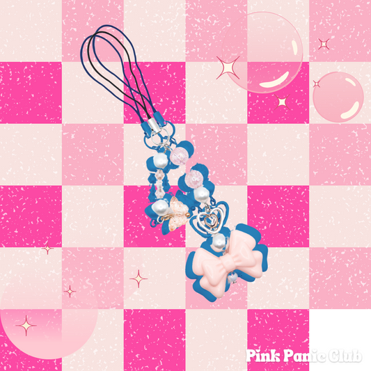 Pearl & Pink Dream Phone Charm