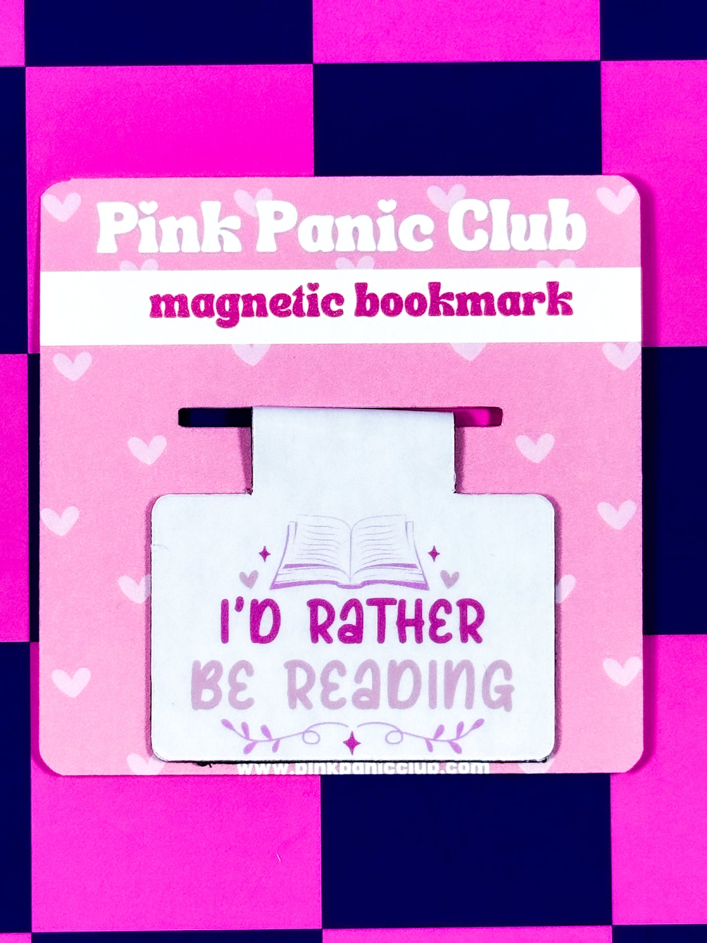 I’d Rather Be Reading Magnetic Bookmark