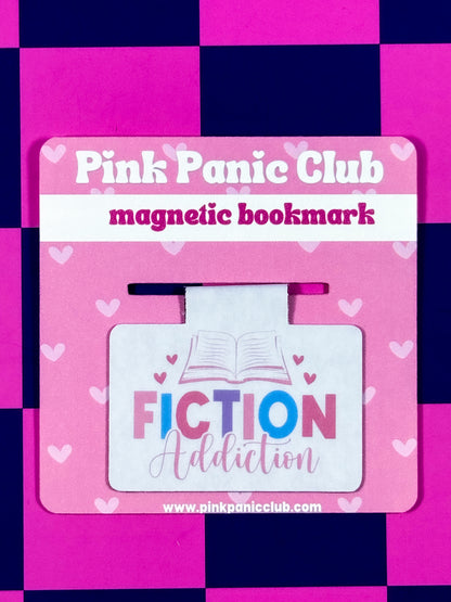 Fiction Addiction Magnetic Bookmark