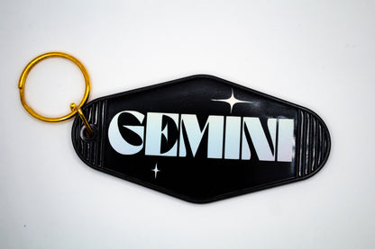 Astrology Motel Keychains