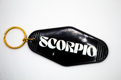 Astrology Motel Keychains