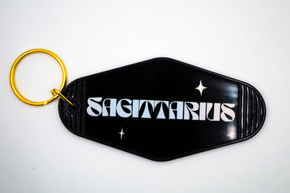 Astrology Motel Keychains