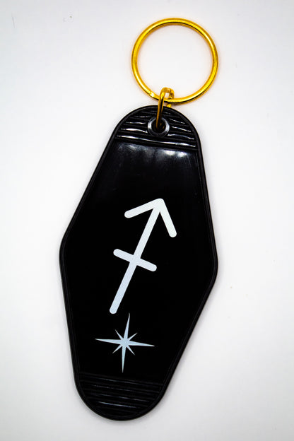 Astrology Motel Keychains