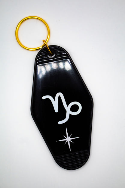 Astrology Motel Keychains