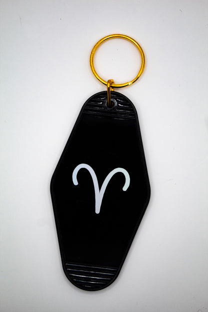 Astrology Motel Keychains