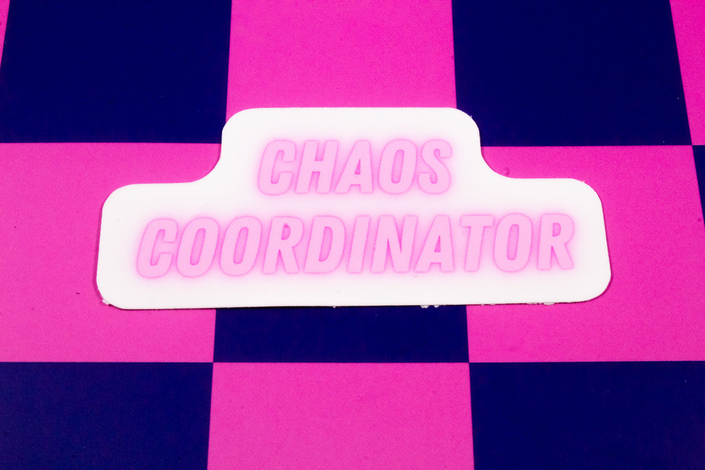 Chaos Coordinator Sticker