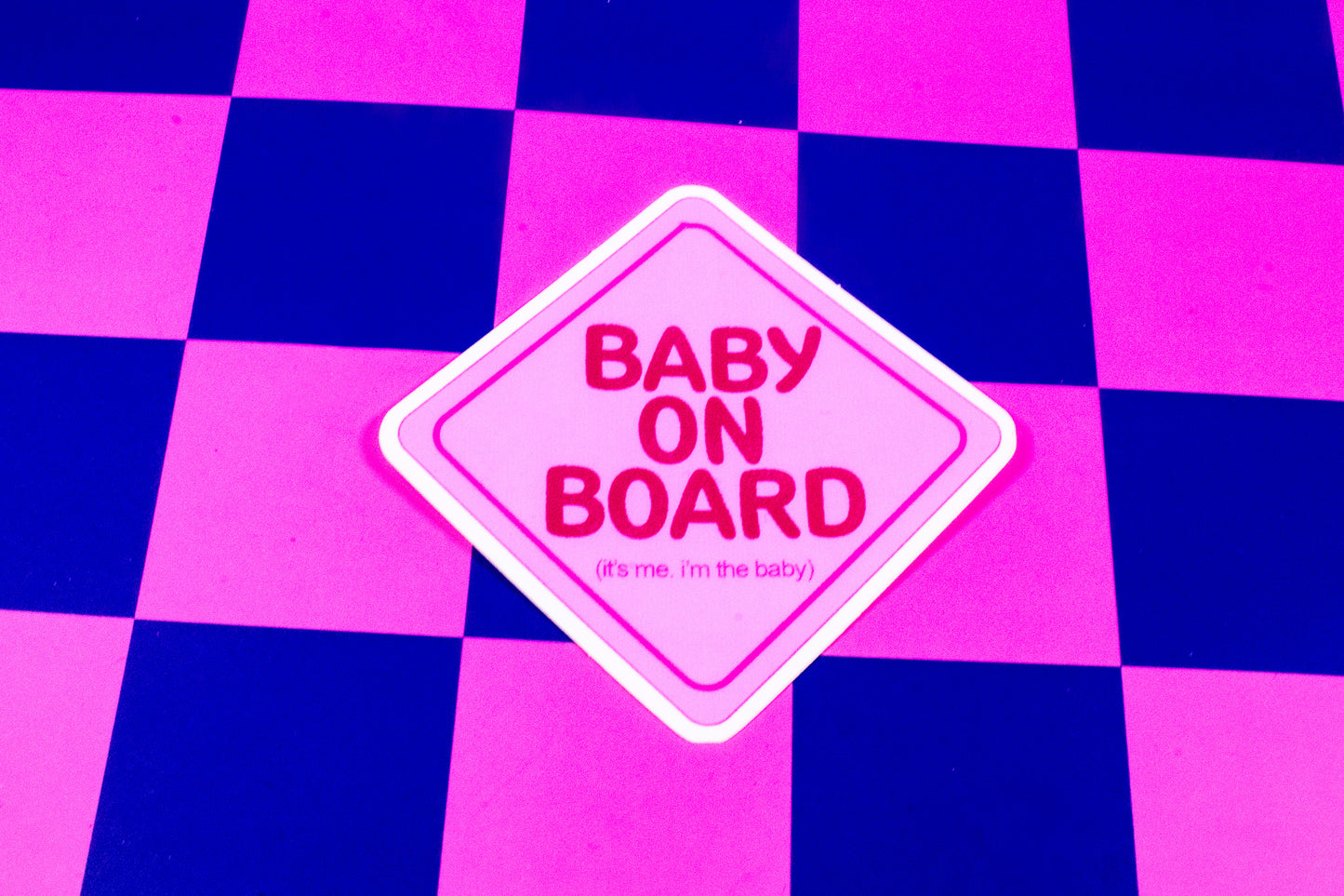 Baby On Board Sticker