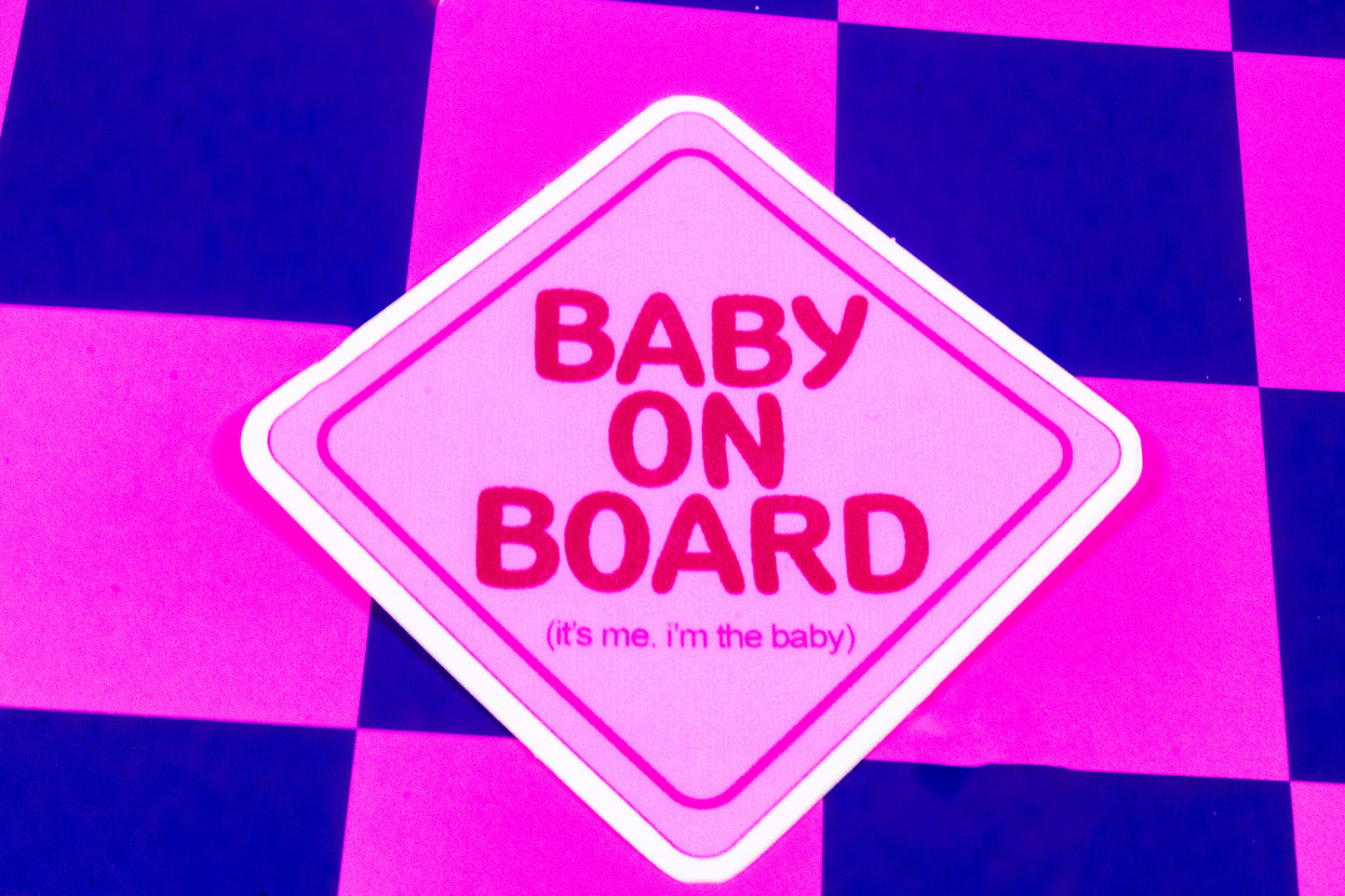 Baby On Board Sticker