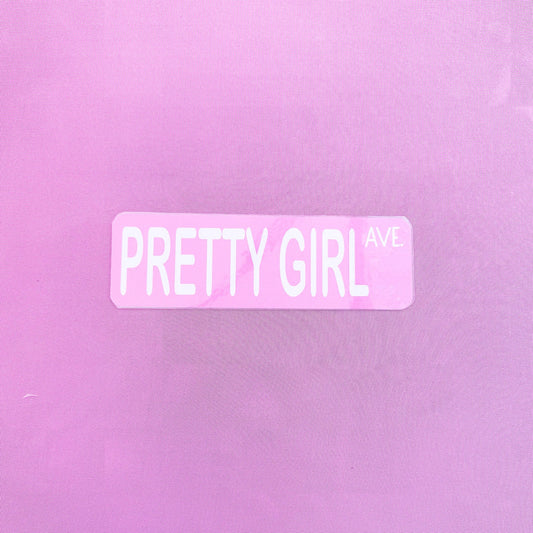 Pretty Girl Ave Paper Bookmark