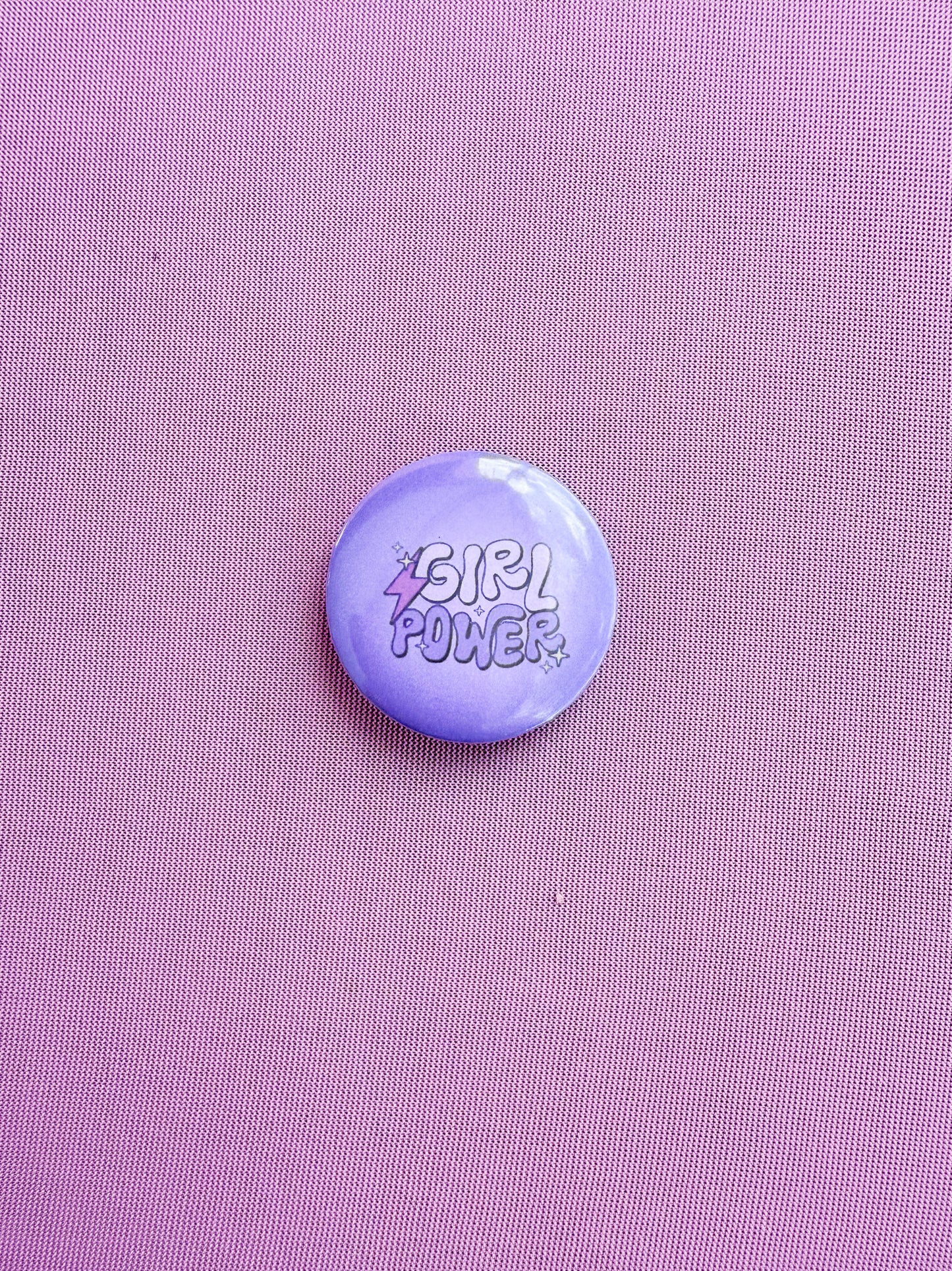 Girl Power 1.25in button