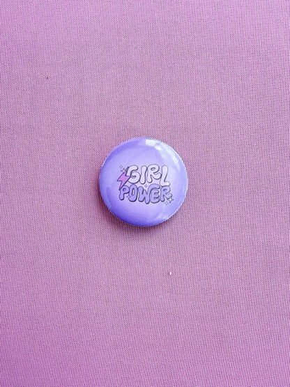 Girl Power 1.25in button