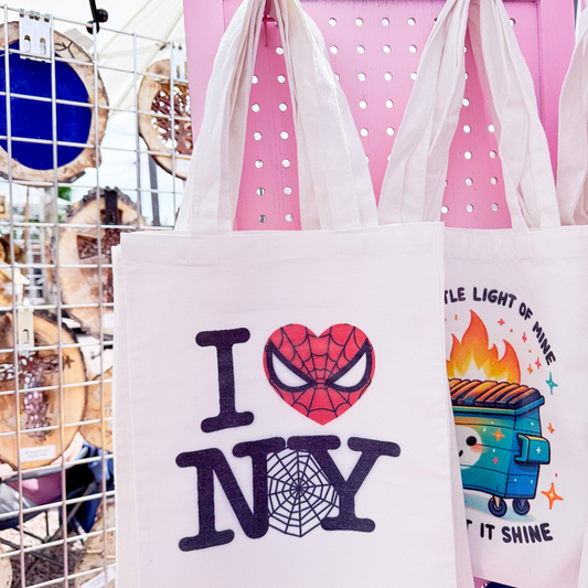 "I ♥ Spider-Man NY" Tote Bag