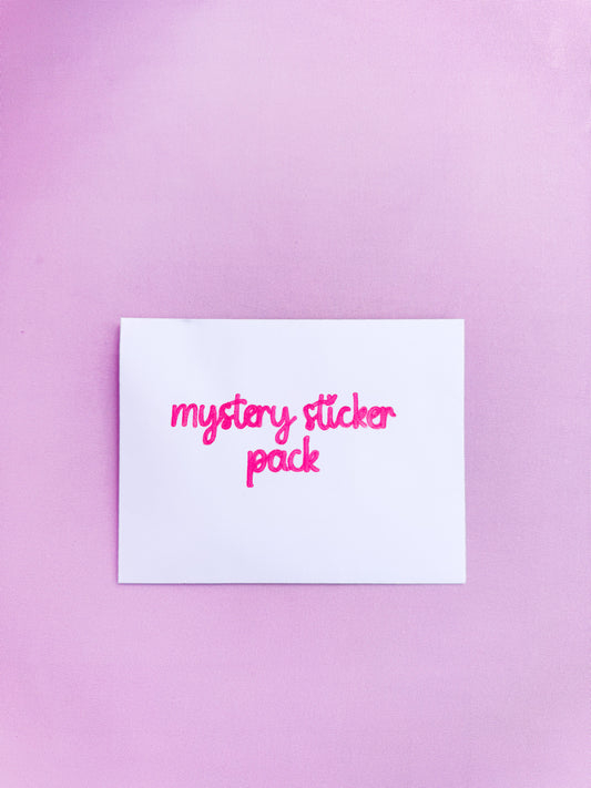 Mystery Sticker Pack