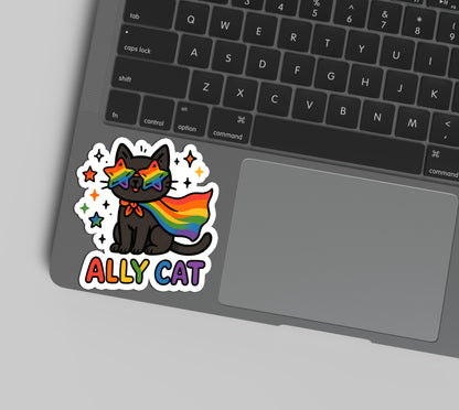 Ally Cat Sticker