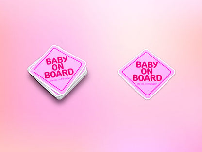 Baby On Board Sticker