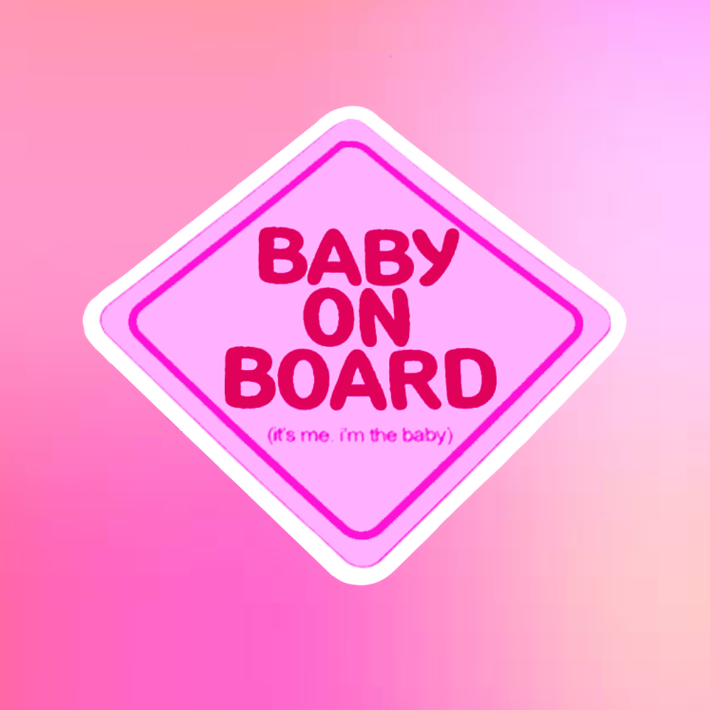 Baby On Board Sticker