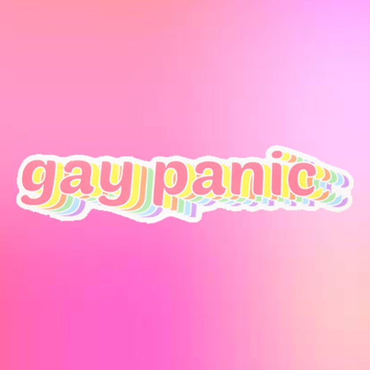 Gay Panic Sticker