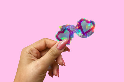 "Have You Ever Tried This One" Heart Handcuffs Sticker