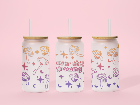 Never Grow Up Libbey Glass