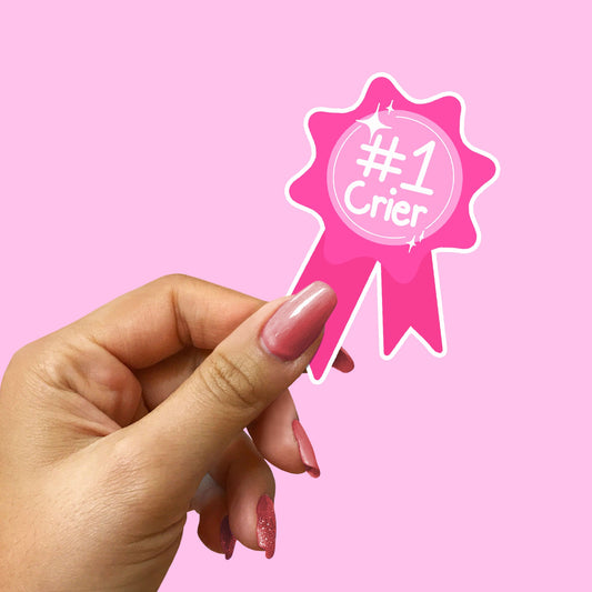 #1 Crier Sticker