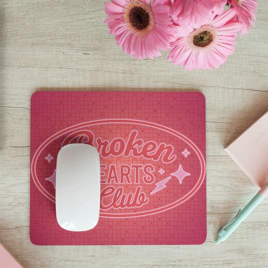Broken Hearts Club Mousepad