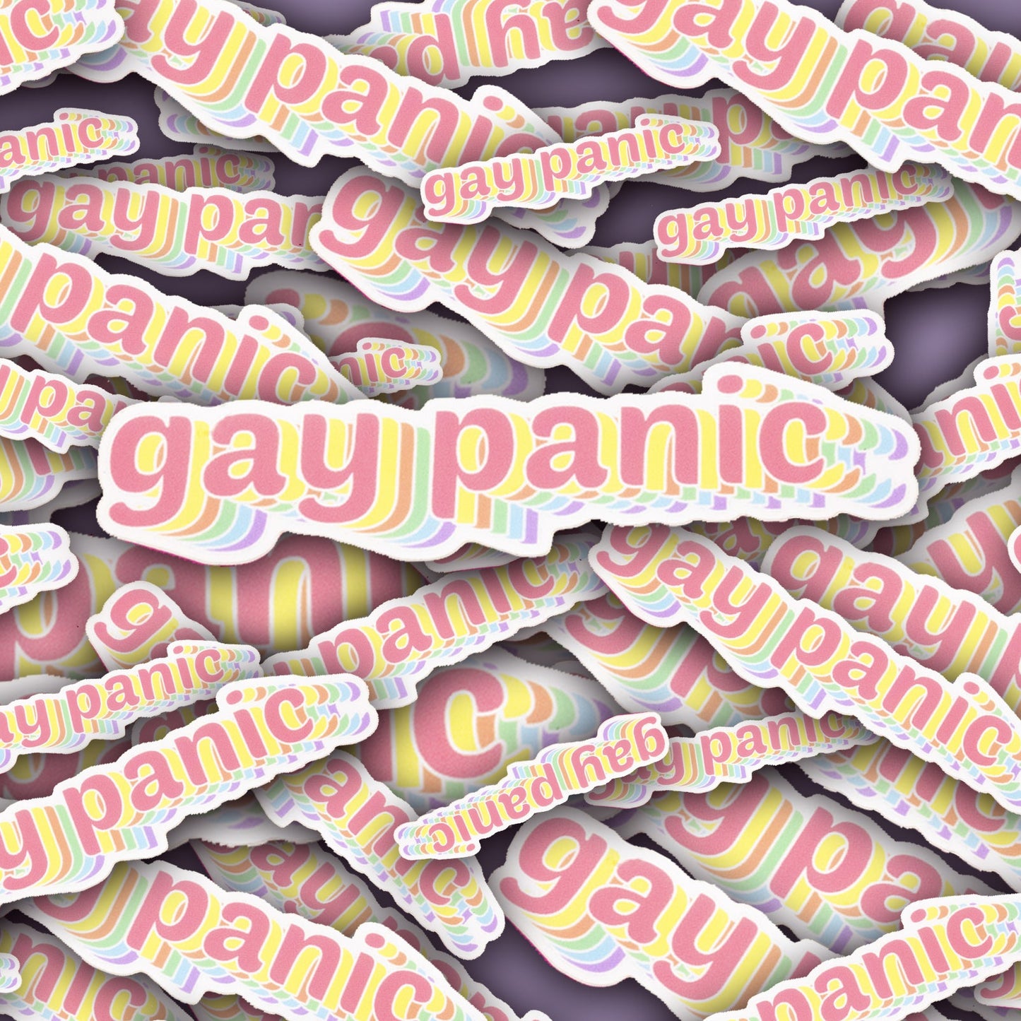Gay Panic Sticker