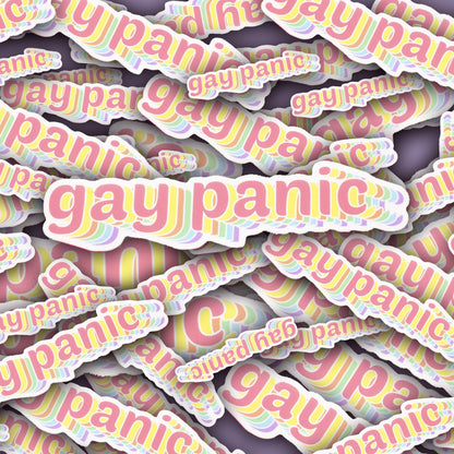 Gay Panic Sticker