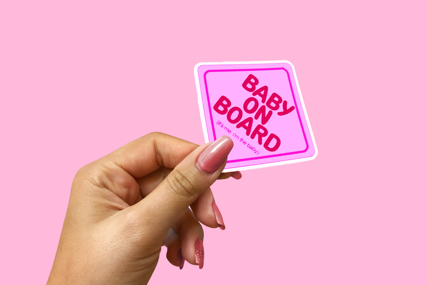 Baby On Board Sticker